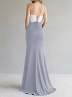Trumpet Mother of the Bride Dress with Appliques