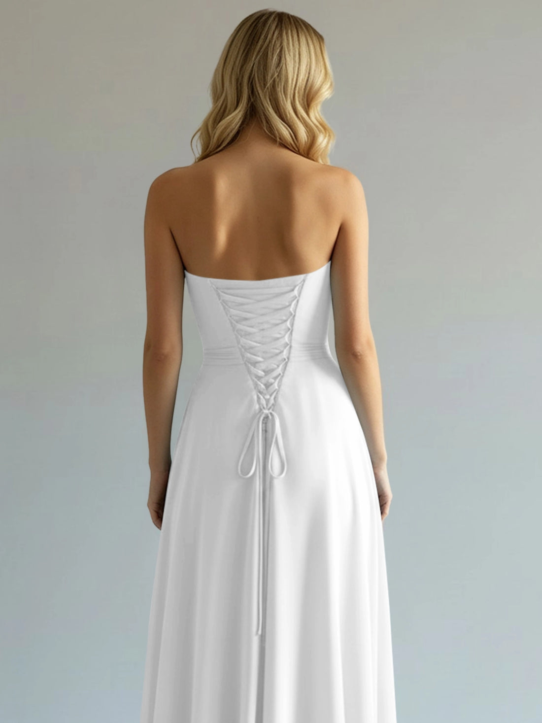 Sweetheart Bridesmaid Dress with Slit 