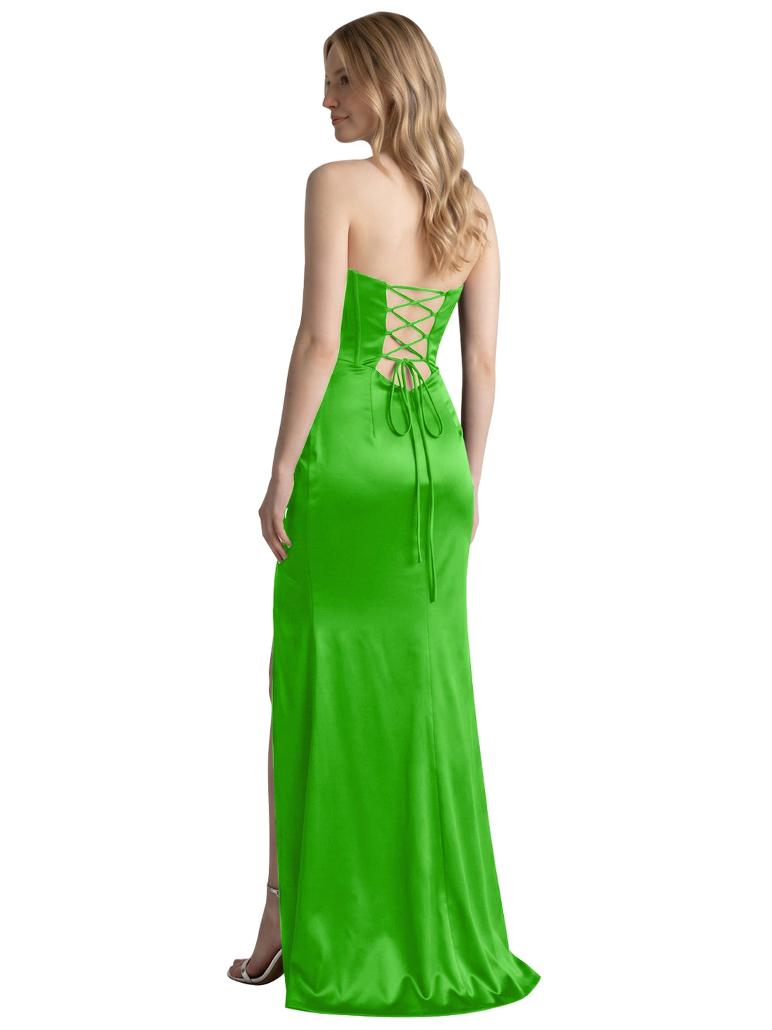 High Slit Sweetheart Prom Dress 