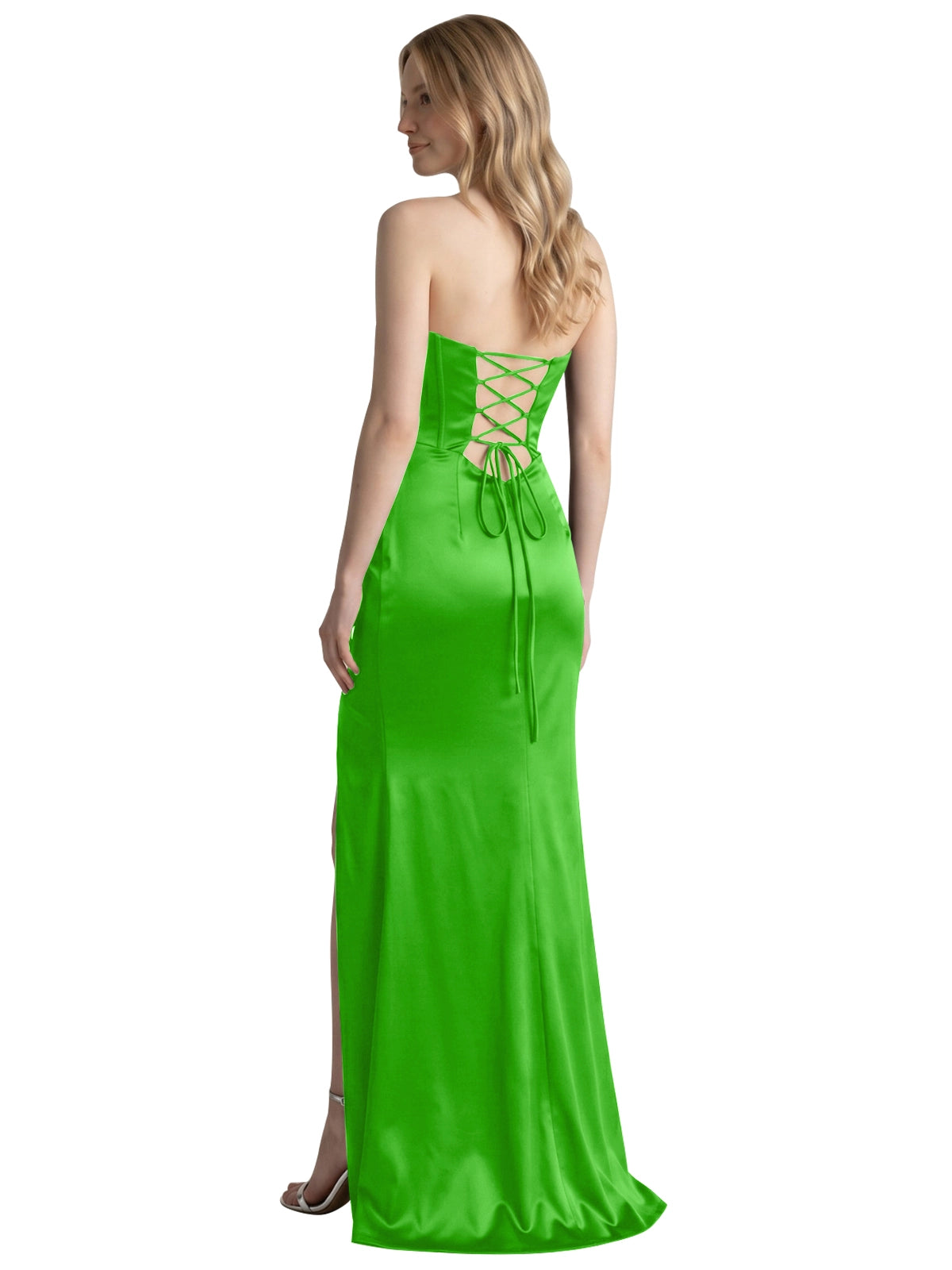 High Slit Sweetheart Prom Dress 