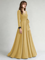 Stretch Satin Mother of the Bride Dress with Crystal