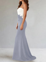 Trumpet Mother of the Bride Dress with Appliques