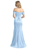 Corset Beaded Trumpet Prom Dress 