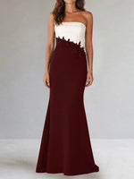 Trumpet Mother of the Bride Dress with Appliques