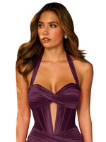 Cut Out Corset Bodycon Dress 