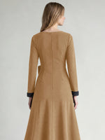 Stretch Satin Mother of the Bride Dress with Crystal