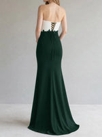 Trumpet Mother of the Bride Dress with Appliques