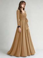 Stretch Satin Mother of the Bride Dress with Crystal