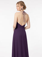 Chiffon Bridesmaid Dress with Halter 