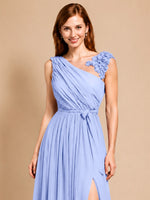 Chiffon Prom Dress with Appliques