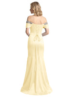 Corset Beaded Trumpet Prom Dress 