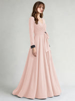 Stretch Satin Mother of the Bride Dress with Crystal