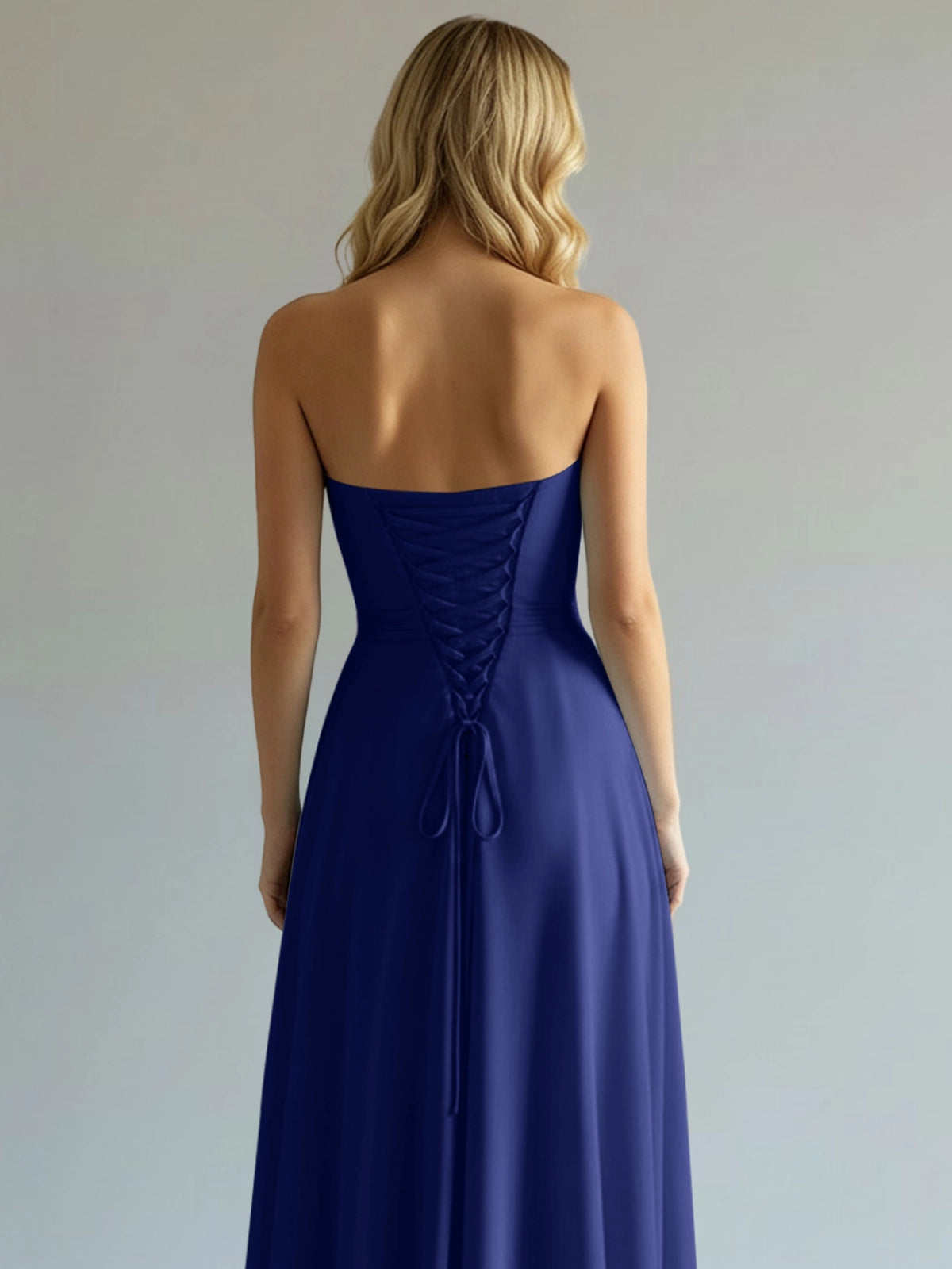 Sweetheart Bridesmaid Dress with Slit 