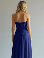 Sweetheart Bridesmaid Dress with Slit 