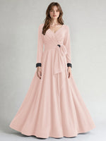 Stretch Satin Mother of the Bride Dress with Crystal