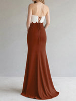 Trumpet Mother of the Bride Dress with Appliques