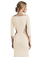 Side Cutout Slit Prom Dress 