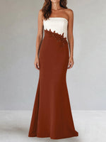 Trumpet Mother of the Bride Dress with Appliques