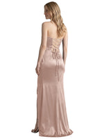 High Slit Sweetheart Prom Dress 