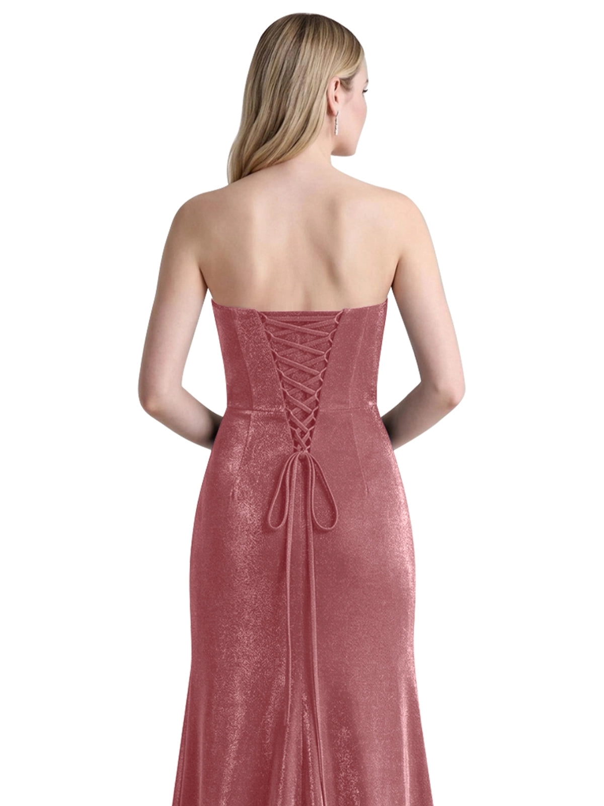 Velvet Prom Dress with Beaded Applique 