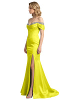 Corset Beaded Trumpet Prom Dress 