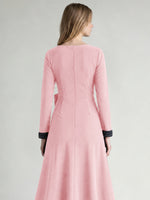 Stretch Satin Mother of the Bride Dress with Crystal
