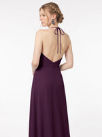 Chiffon Bridesmaid Dress with Halter 