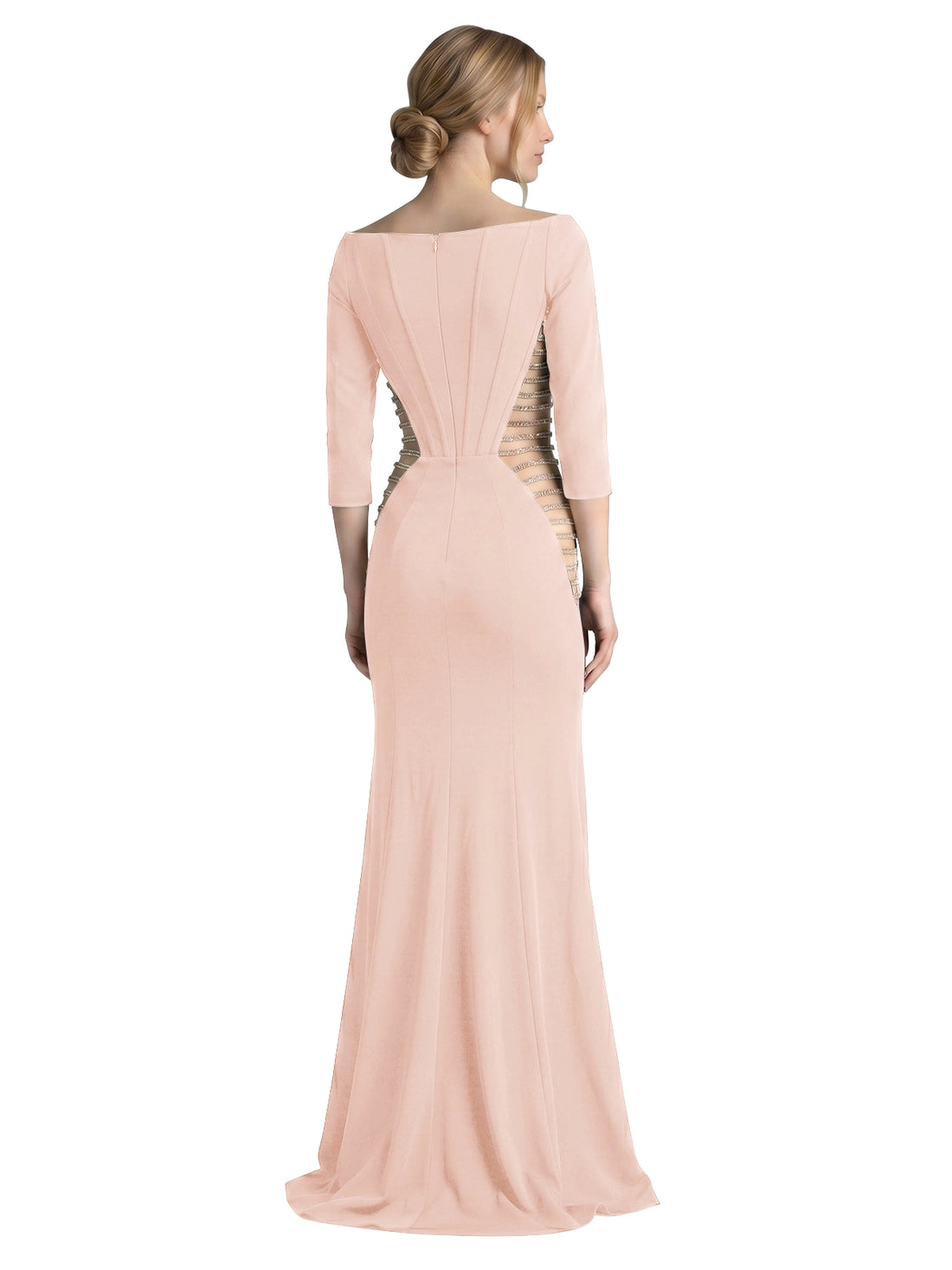 Side Cutout Slit Prom Dress 