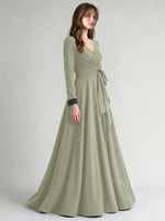 Stretch Satin Mother of the Bride Dress with Crystal