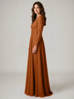 A-line Mother of the Bride Dress with Appliques