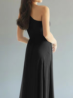One-Shoulder Bridesmaid Dress with Slit