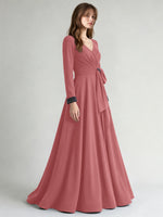Stretch Satin Mother of the Bride Dress with Crystal