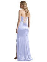 High Slit Sweetheart Prom Dress 