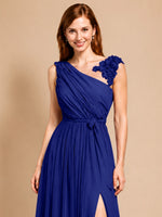 Chiffon Prom Dress with Appliques