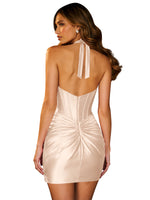 Cut Out Corset Bodycon Dress 