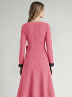 Stretch Satin Mother of the Bride Dress with Crystal