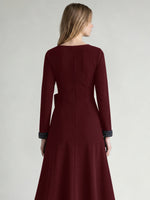 Stretch Satin Mother of the Bride Dress with Crystal