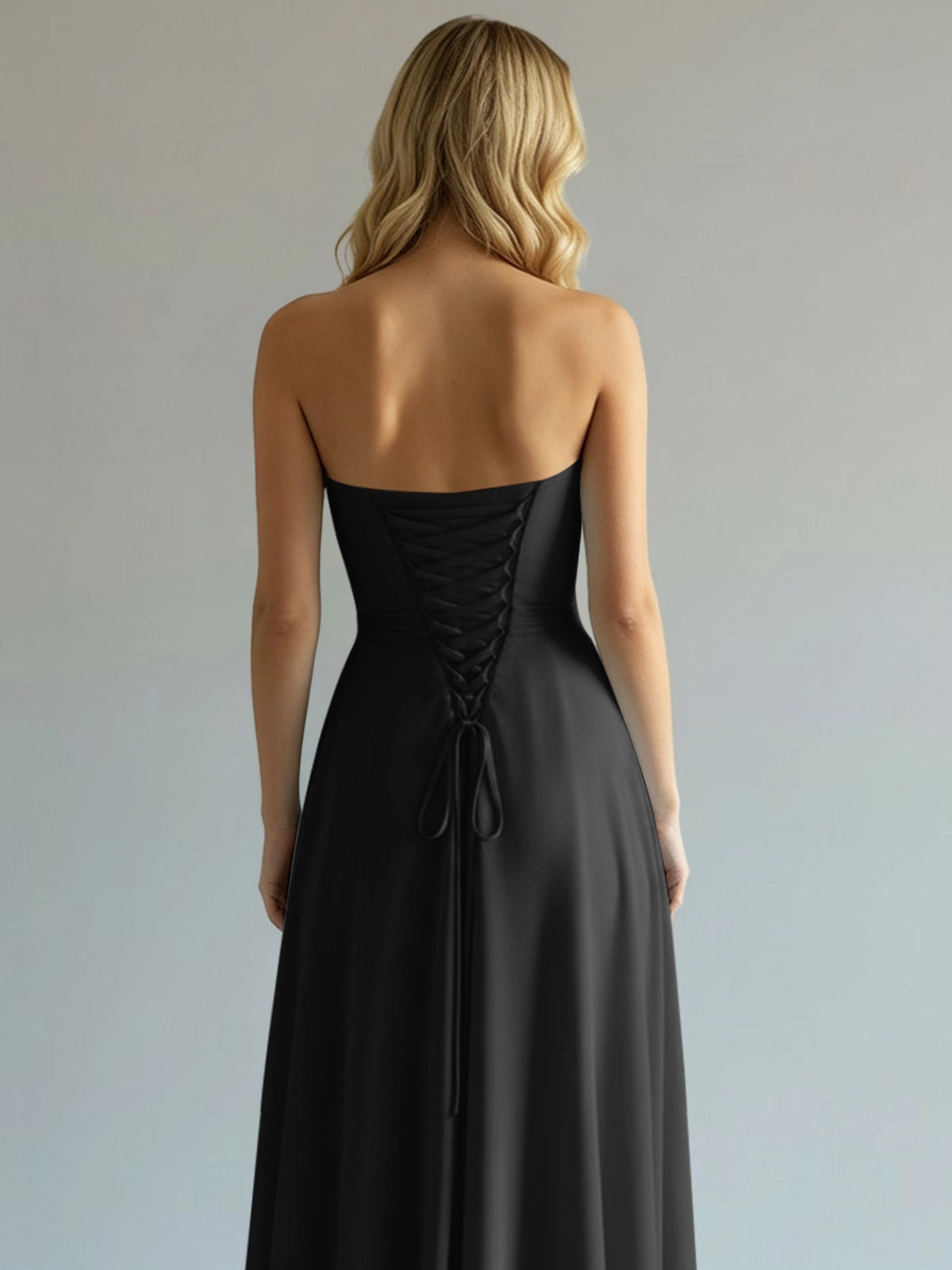 Sweetheart Bridesmaid Dress with Slit 