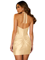 Cut Out Corset Bodycon Dress 