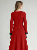 Stretch Satin Mother of the Bride Dress with Crystal