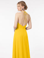 Chiffon Bridesmaid Dress with Halter 