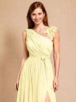 Chiffon Prom Dress with Appliques