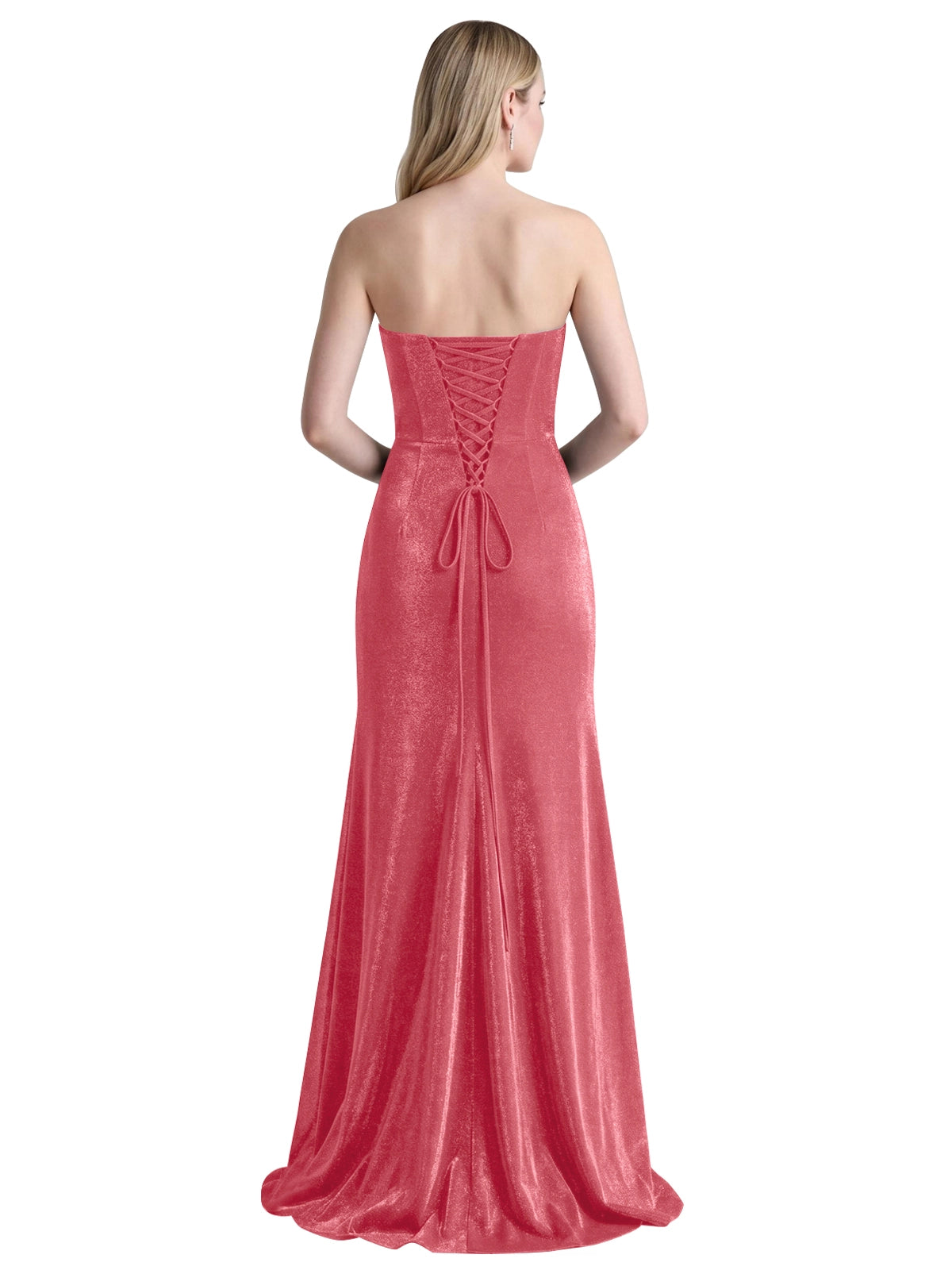 Velvet Prom Dress with Beaded Applique 