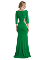 Side Cutout Slit Prom Dress 
