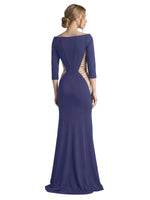 Side Cutout Slit Prom Dress 