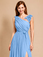 Chiffon Prom Dress with Appliques