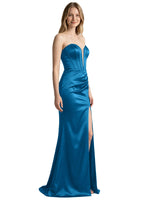 High Slit Sweetheart Prom Dress 