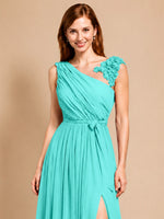 Chiffon Prom Dress with Appliques