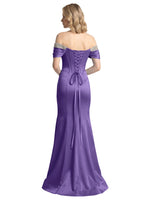 Corset Beaded Trumpet Prom Dress 