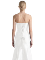 Strapless Ruched Bodice Prom Dress 